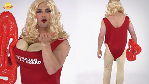 Disfraz De Salvavidas For Hombre Fun Shack Outfit | Meses Sin Interés