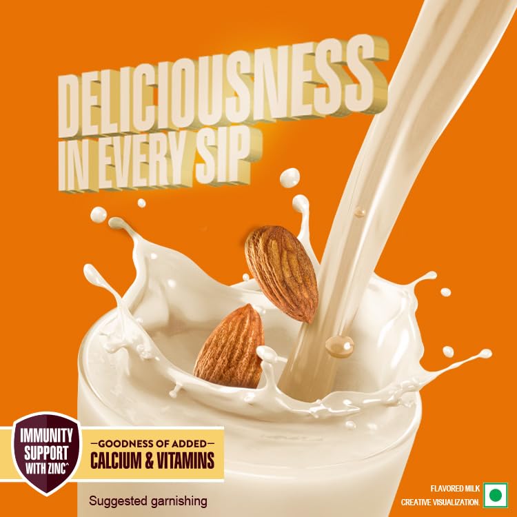 Image of HERSHEY's Almond Flavored Milkshake | Enriched With Calcium | Pack Of 6 (6 X 180Ml), Vegetarian