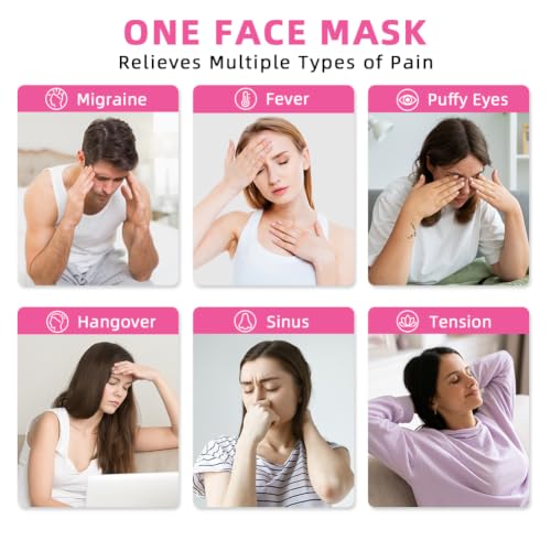 Image of Migraine Relief Cap, Soothing Headache Ice Face Mask Products