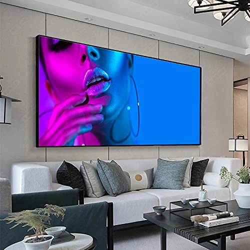 Art affiches et impressions colorées toile peinture moderne 50x150