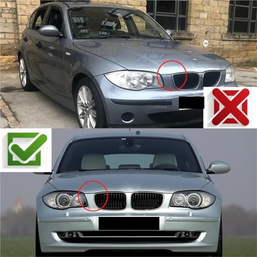 Rejillas frontales de riñón con diseño racing para renovar el frontal de tu BMW Serie 1 3