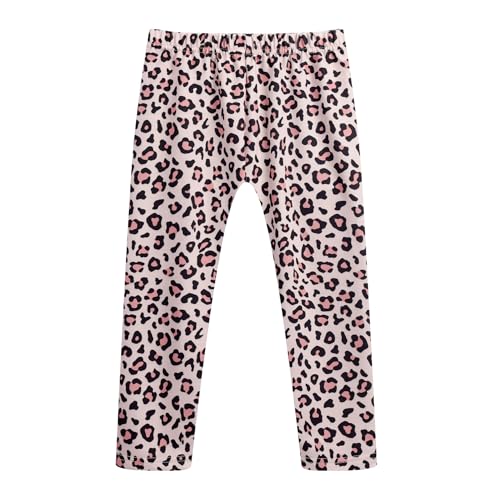Image of Girls Fall Winter Outfits Cartoon Animal Long Sleeve Crewneck Sweatshirt Top+Sweatpant 2 Piece Clothing Set 3-9T
