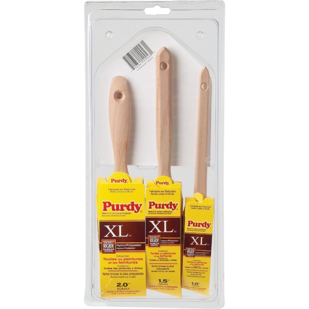 Purdy – Lot de 3 pinceaux XL™, Dale 2,5 cm, Glide 3,8 cm, Sprig 5 cm - 140853100