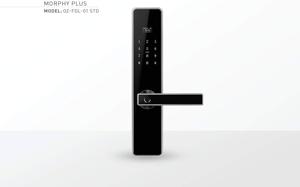 Ozone Smart Digital Main Door Lock Morphy Plus OZ-FDL-01-STD; 24 Ozone Smart Digital Main Door Lock Morphy Plus OZ-FDL-01-STD; 24