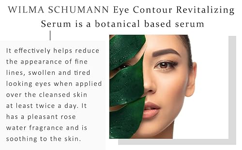 Wilma Schumann Eye Contour Revitalizing Serum – A Natural And Anti-Aging Treatment Designed To Moisturize & Reduce The Appearance Of Wrinkles, Fine Lines And Swollen And Tired-Looking Eyes (30Ml) #TOP4