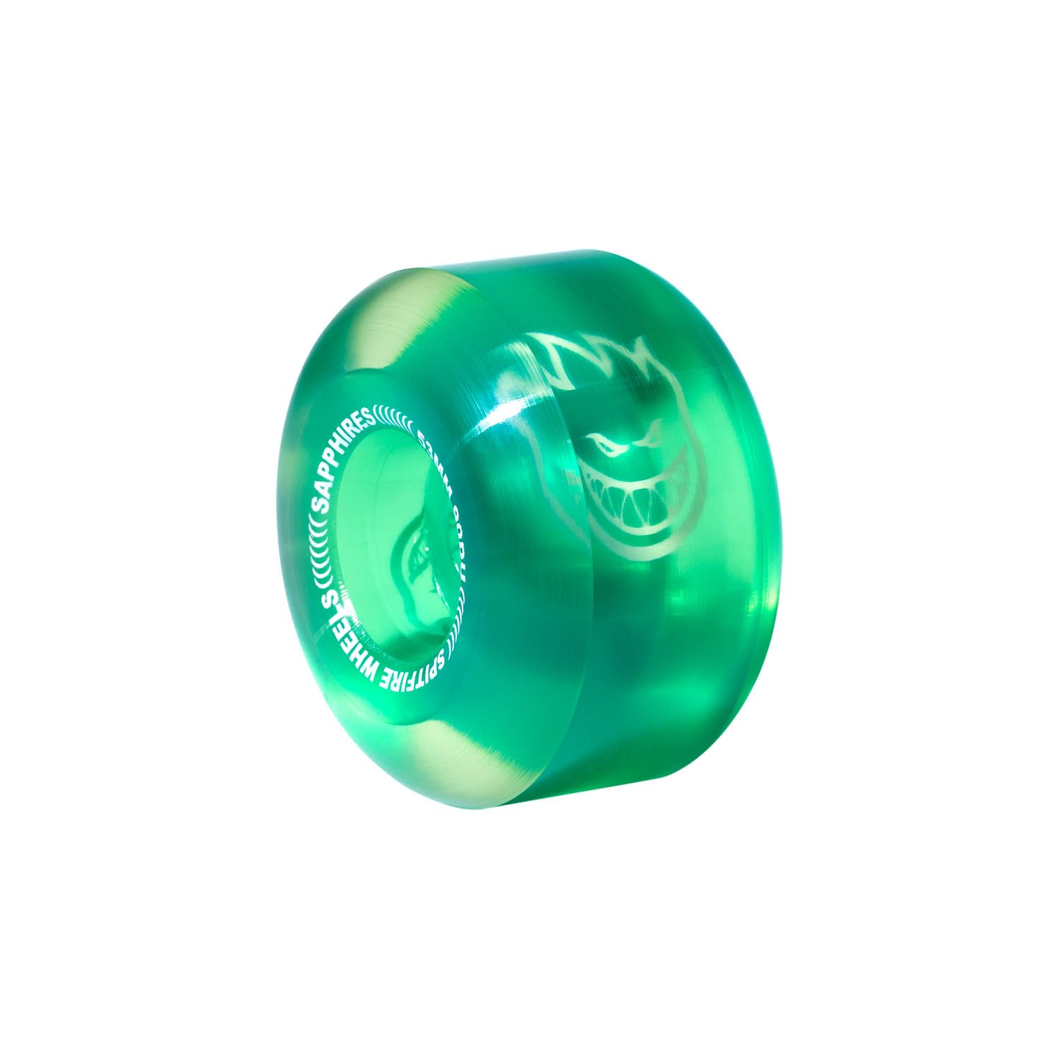 Spitfire Ruote Sapphires 90du 53mm Trasparente - Verde