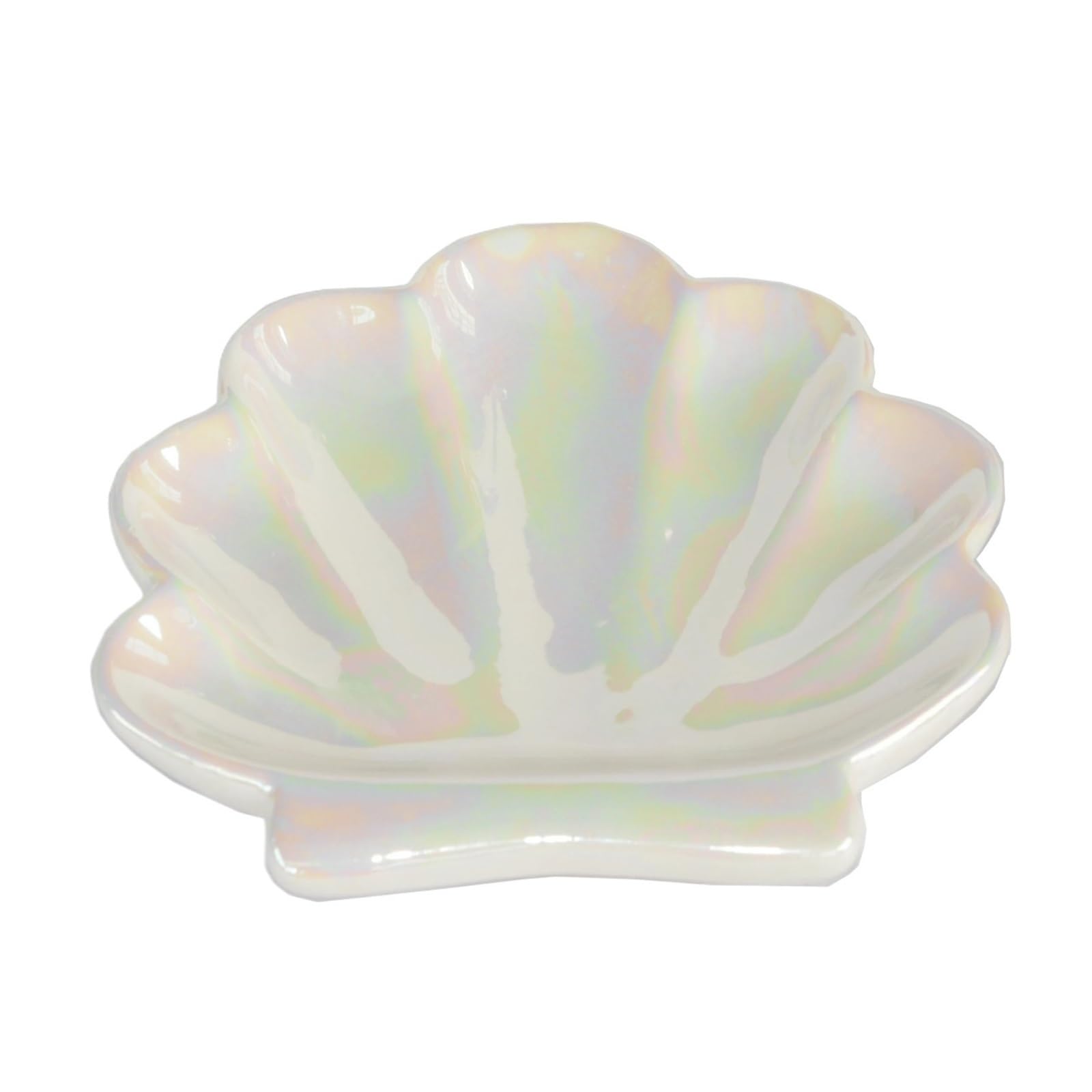 RRYPBOVG Ceramic Jewelry Dish Shell Jewelry Dish Ceramic Ring Holder Jewellery Organizer Trinket Tray Home Decoration For Friends Sisters Daughter