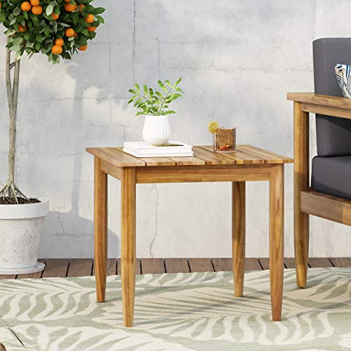 Christopher Knight Home Side Table, Teak Christopher Knight Home Side Table, Teak
