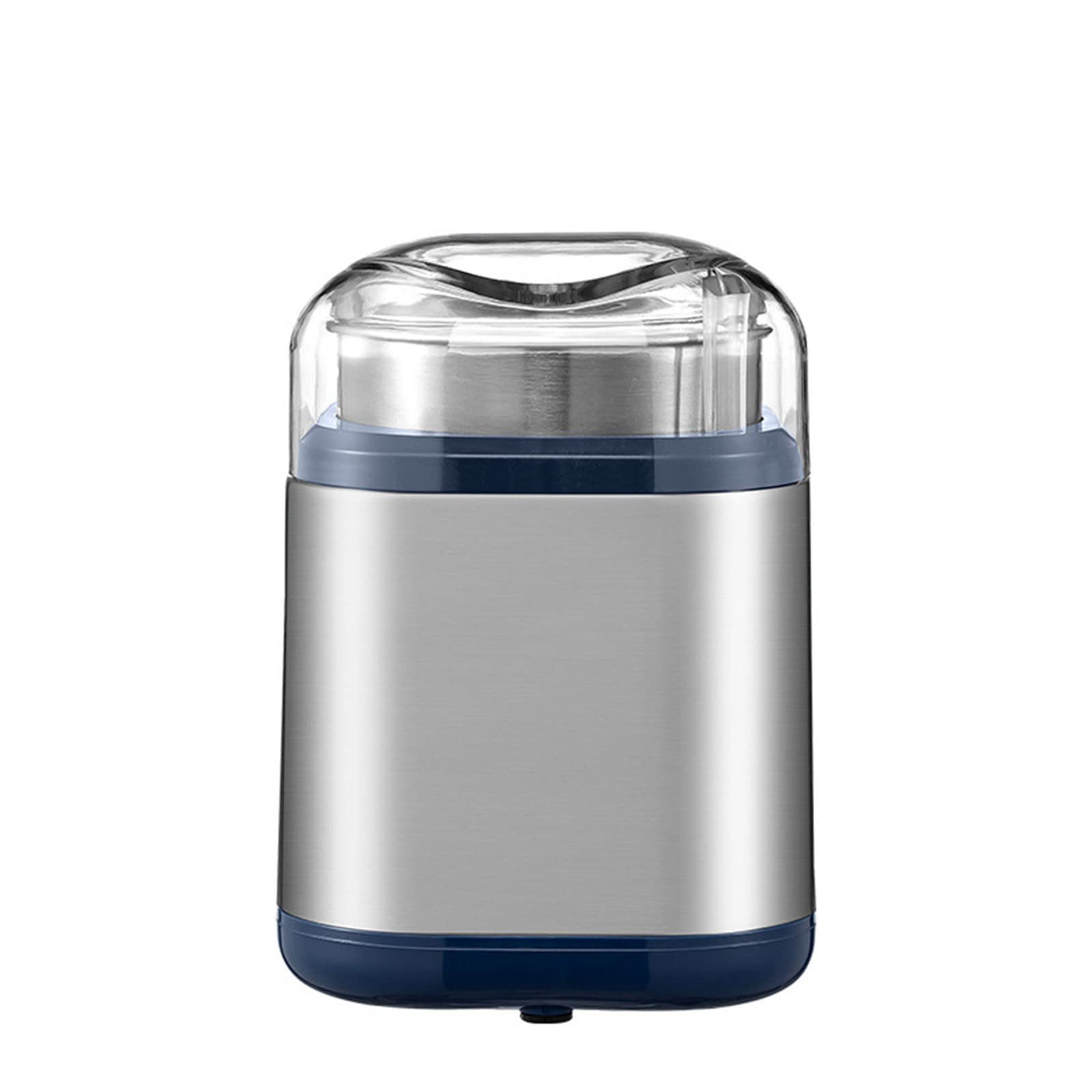 Mini macinacaffè elettrico Potente caffè Erba Noci Erbe Grani Pepe Macinino per tabacco Macchina per smerigliatrice di chicchi di caffè,Silver