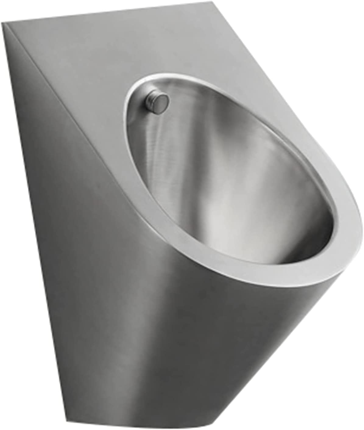 GTHTUHFD Wall-Mounted Stainless Steel Urinal, High-Efficiency Induction Flushing Men'S Urinal Bathroom Accessories,A,A