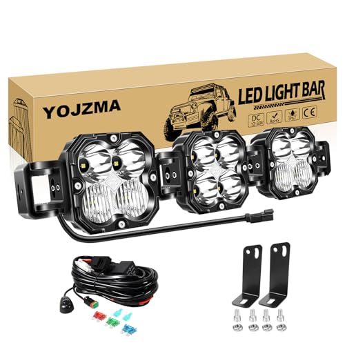 Barre LED 21 pouces anti-brouillard combo spot flood pour phare de camion