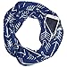 Shop Pop Fashion - Infinity Scarf with Hidden Zipper Pocket to store Phone, Keys, and Wallet (Navy)