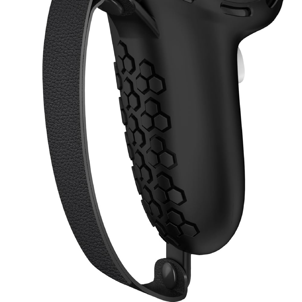 BeisDirect Custodia protettiva in silicone per Meta Quest 3 Accessori Anti-graffio VR Headset Custodia protettiva per Meta Quest3 Guscio a prova di sudore (Grigio