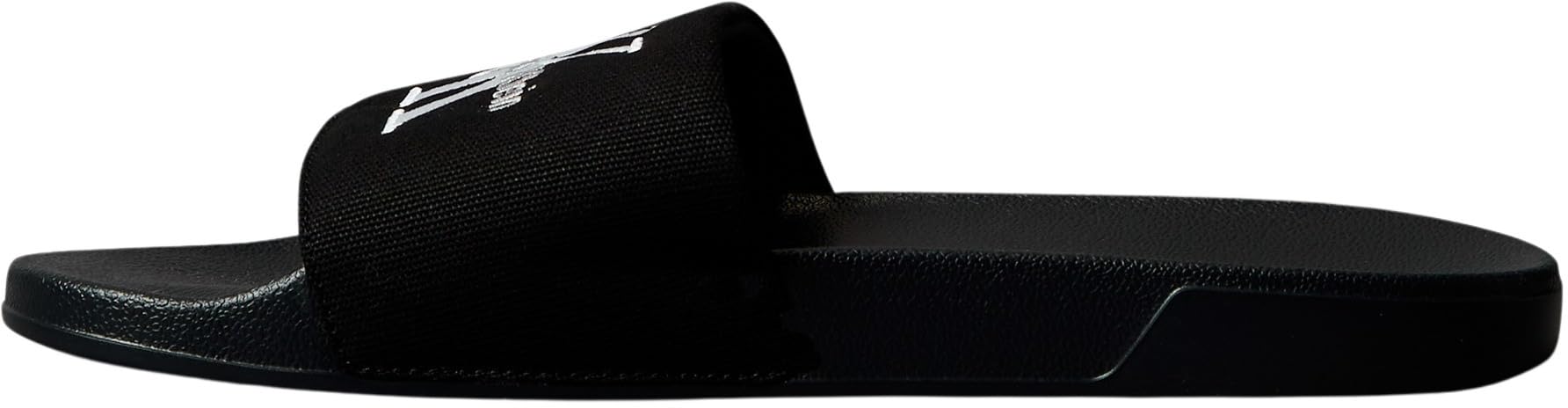 Calvin Klein Men's ESS SLIDE CV YM0YM01393 Slides, Black (Triple Black), 7