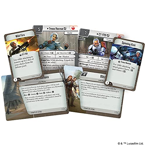 Image of Star Wars Imperial Assault Board Game Tyrants of Lothal EXPANSION - Epic Sci-Fi Miniatures Strategy Game for Kids and Adults, Ages 14+, 1-5 Players, 1-2 Hour Playtime, Made by Fantasy Flight Games
