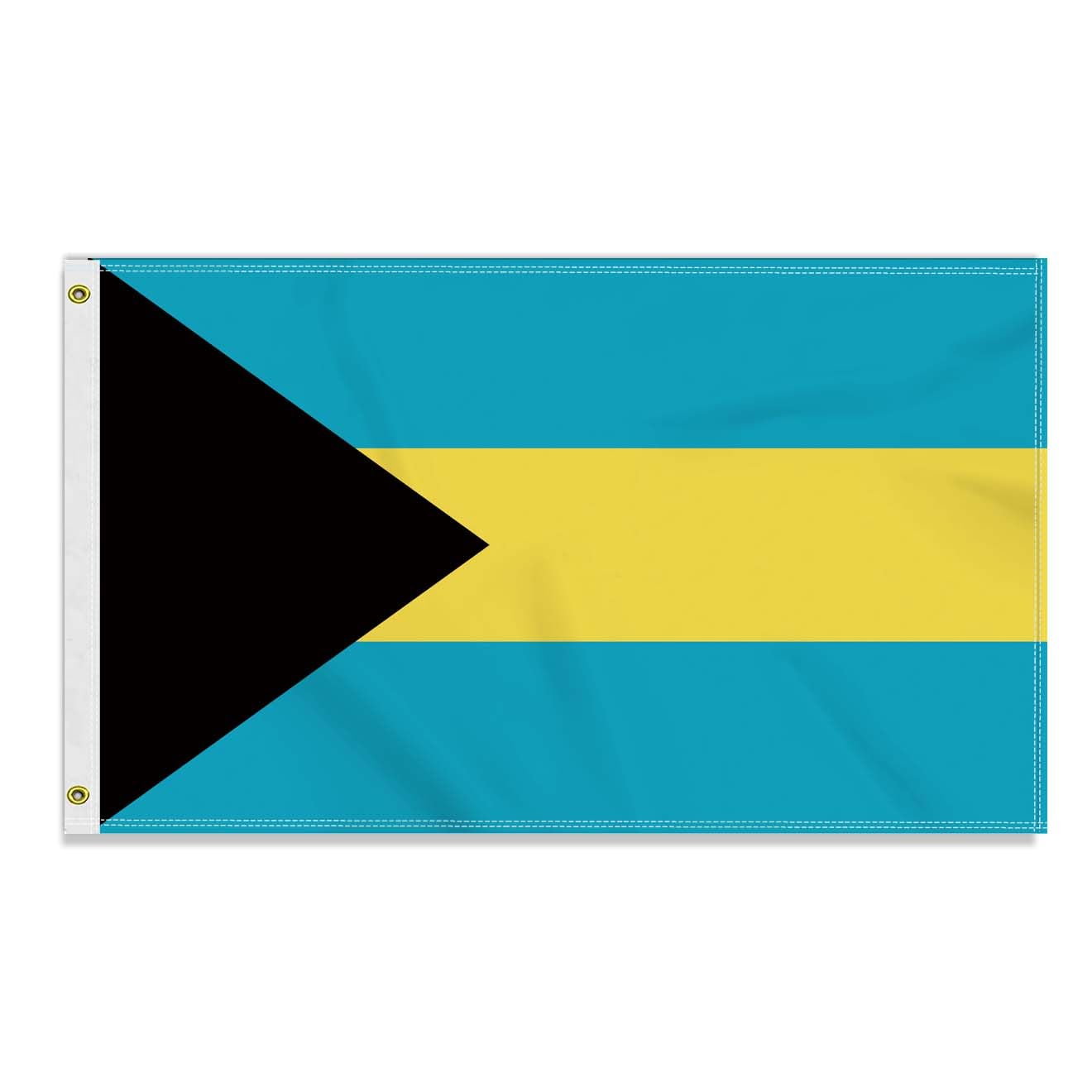 3×5 FT Bahamas Flag, Large 90×150 CM 150D Bahamian Outdoor Banner,Decor Garden With Brass Gromment — image 1