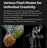 GODOX V860III-N TTL Camera Flash Lighting Kit with X2T-N 2.4G HSS Li-on Battery Flash Speedlite for Nikon Cameras, LED Modelling Light + 12 Month Extended Warranty Card VING - Image 8