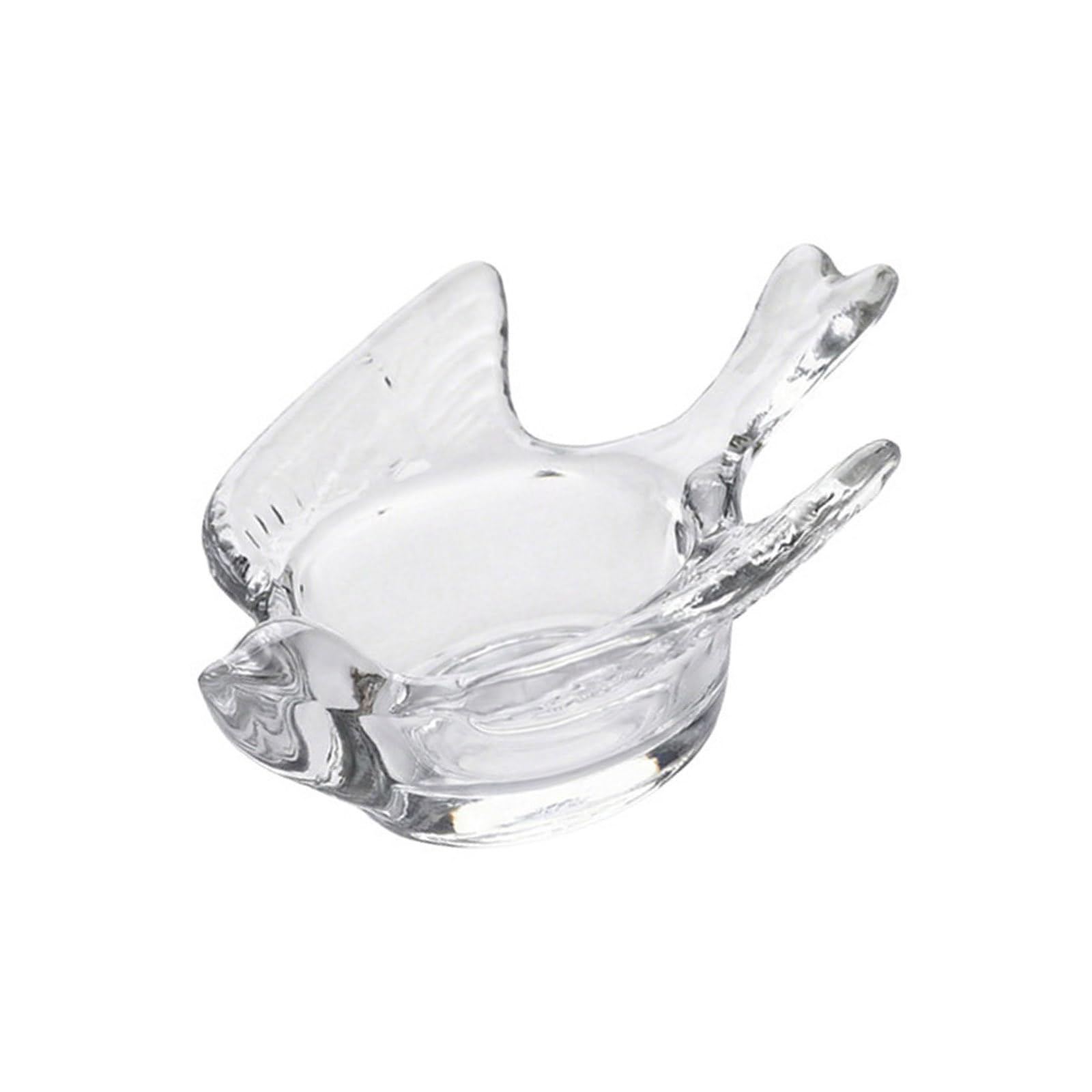 Tealight Holders, Glass Brid Candleholders, Votive Stand for Wedding Dining Table Centerpiece Home Decors Clear Glass Votive Holders