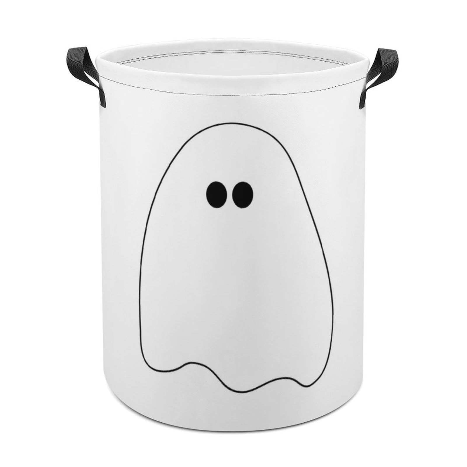 Wlntrophic Laundry Hamper, Ghost Laundry Basket, Washing Basket with Handle