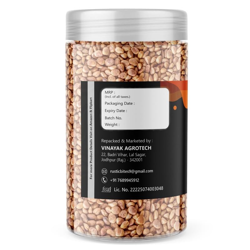 Image of RUSTIC BITES Natural Chironji Seed I Raw Charoli | Almondette Kernels | Almondette | Chironjii Dana | Crunchy Texture | Charoli| Seeds For Eating Kernels Seed | chironji seeds 100g