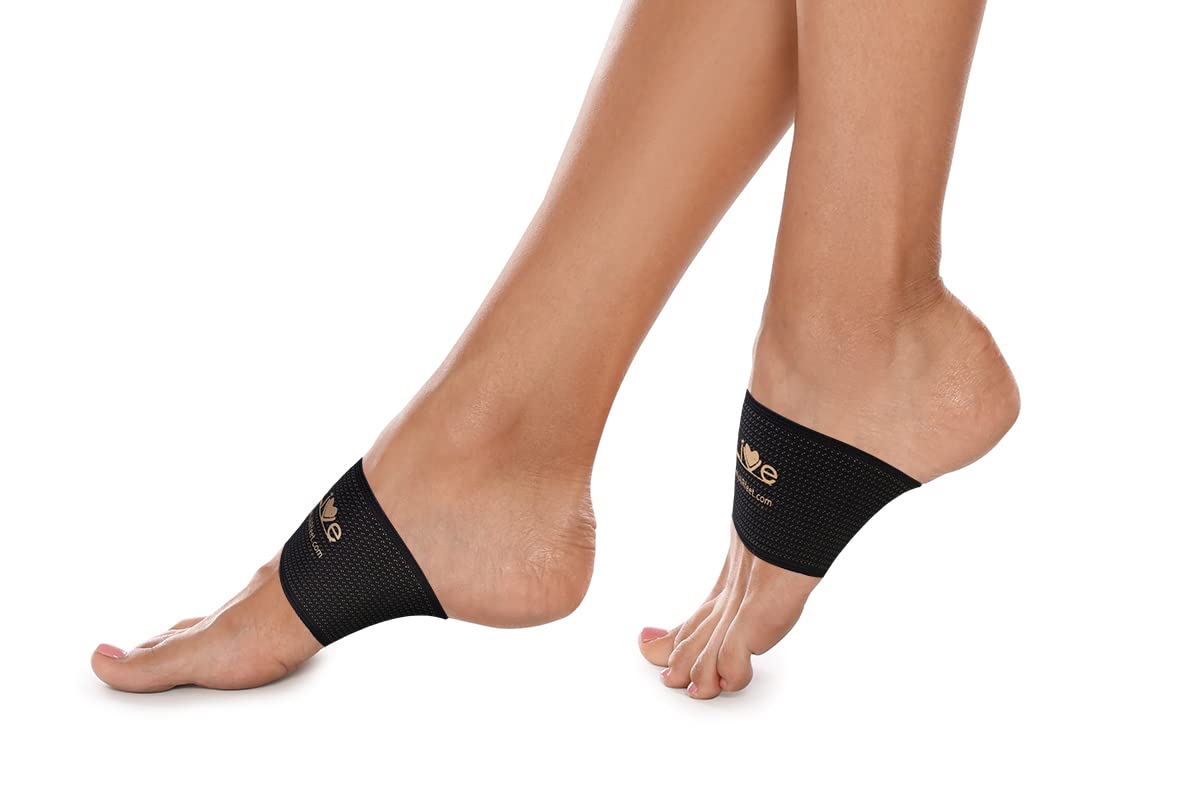 AirFeet reLive Archband Arch Support Sleeves Plantar Fasciitis Pain Relief- 1 Pair