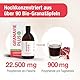 Granavie PLUS – Bio-Granatapfel-Konzentrat – 45.000mg Polyphenole/L – Kraft von 90 Granatäpfeln pro 500ml – 25 Portionen