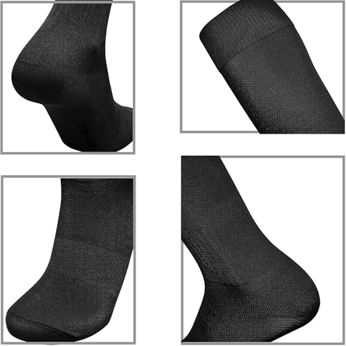 Athletic Compression Socks for Men Women - Thin Cotton Socks for Softball/Soccer/Baseball/Football Sport Outfit Summer4