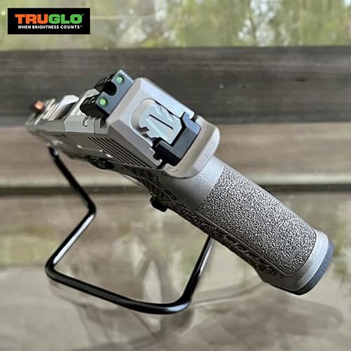 Image of Truglo TFX PRO Handgun Sight, Glowing Shock Proof Tritium and Fiber Optic Night Sight for Handguns, Compact, Durable, and Snag Free Sight