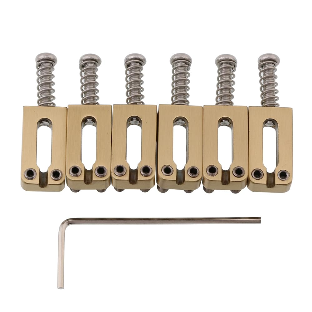 shur BPSSC テレキャスター用 Amazon.co.jp: LYWSMSK ソリッドブラスギターブリッジサドル