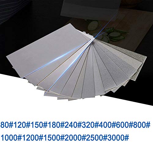 800 Grit Diamond Lapping Plate for Sharpening Stones Coarse Flattening Tool with Thin Square Plate - Image 2