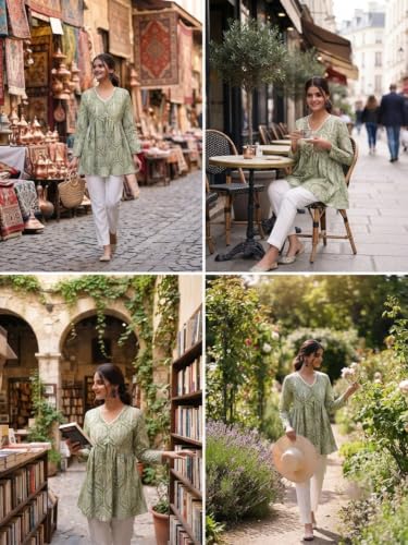 Image of Leriya Fashion Tunic Tops for Women Stylish
