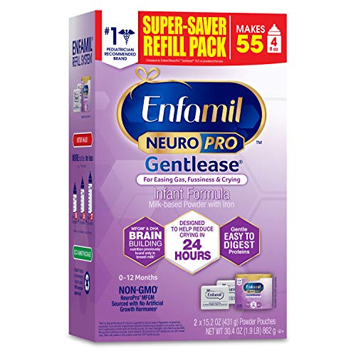 Enfamil NeuroPro Gentlease Infant Formula - Brain Building Nutrition Inspired by Breast Milk