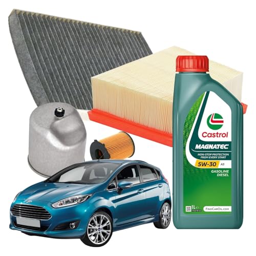Qualità premium: Ogni componente del Kit Tagliando ricambi auto SMC è realizzato con materiali di alta qualità, garantendo una lunga durata e prestazioni superiori per il tuo veicolo Ford Fiesta VI 1.6 Tdci 75 cv.