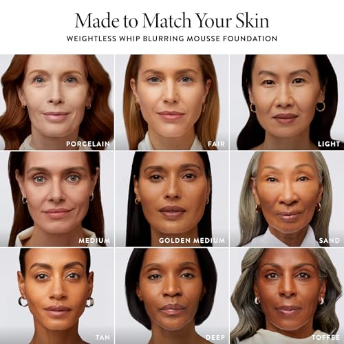 Image of LAURA GELLER Weightless Whip Mousse Foundation, Buildable - Deep