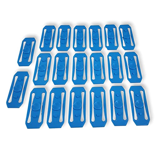 SpeedFreakCNC 20pc Set of Racetrack Connectors Compatible w/Hot Wheels Track Sets