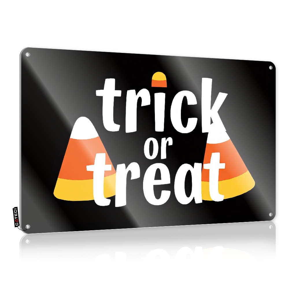 Vintage Wall Art Tapestry Wall Art - Trick Or Treat. Rules Sweet Retro Style Decoration For Highland(30X40CM)