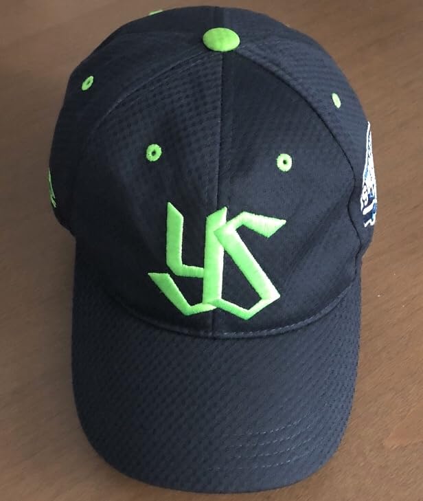 美品⭐︎レア⭐︎Yakult Swallows 復刻グラコンジャケット　ヤクルト Amazon.co.jp: ヤクルト CAP スワローズ 刺繍 NAVY 紺 ライム