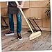 WEKAMOS Detachable Soft Bristle Broom with Long Handle for Indoor Cleaning Lightweight Floor Sweeping Brush for Home Kitchen Living Dust and Hair Removal