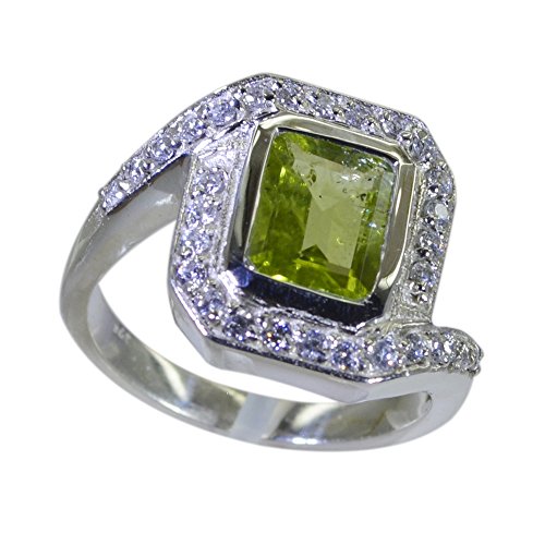 Bague de fiançailles halo péridot taille émeraude pour sublimer votre quotidien