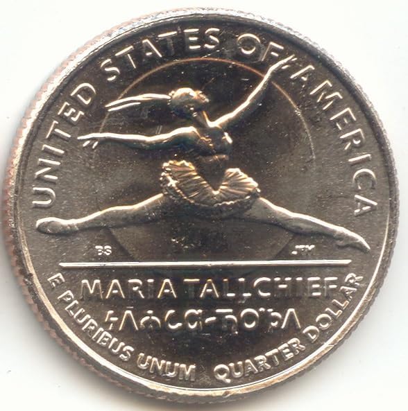 2023 P American Women, Washington Maria Tallchief Quarter Uncirculated