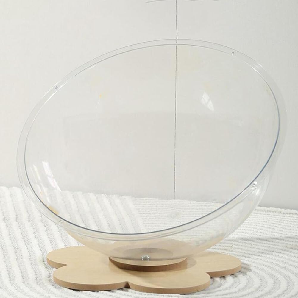 Cama para Gatos con Cápsula Espacial Universal con Bolas de Seguimiento, Juguete para Gatos, Casa para Gatos, Suministros para Mascotas de Fácil Limpieza, Grande