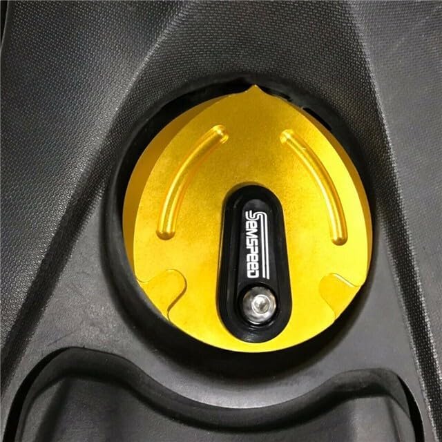 SALE!!【ノーブランド品】NMAX 155 150 125 2015-2019 タンク キャップ リッドカバー 青(代引き不可）tk-nmax-3