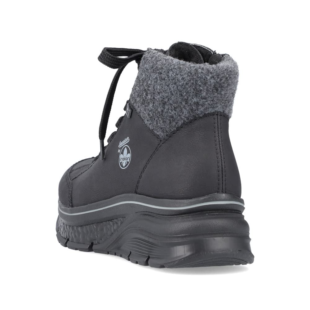 Rieker Damen Schnürstiefeletten 48043, Frauen Stiefeletten,riekerTEX