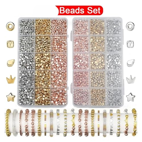 Kit fabrication de bijoux 750pcs pour réparer et assembler vos colliers - 4