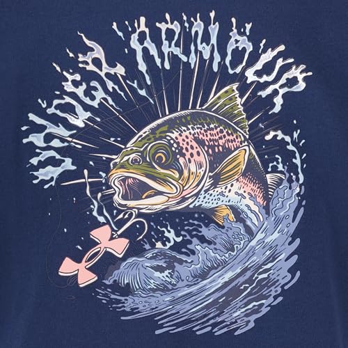 Image of Under Armour Boys' Short Sleeve Graphic T-Shirt, Soft & Comfortable, Outdoor Collection