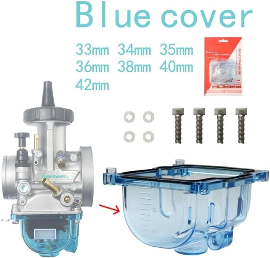 Big Bore Carburetor Float Bowl Oil Cup Compatible With 33MM 34MM 35MM 36MM 38MM 40MM 42MM Motorcycle Models