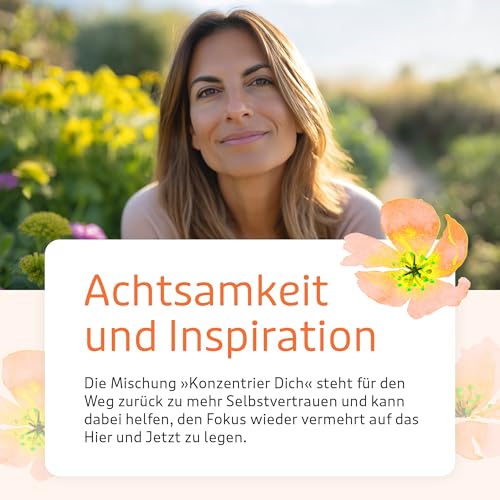 Murnauers Bachblüten Konzentrier Dich Globulini 3 x 10 g | Achtsamkeit und Inspiration| Mit Original Bachblüten nach Edward Bach aus England|Hergestellt in Deuschland