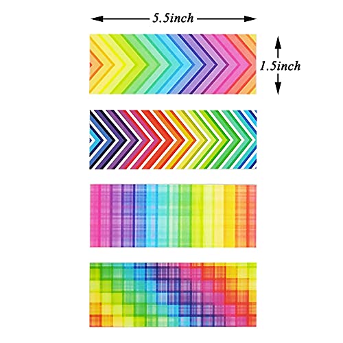 Paper Bookmarks For Kids,160Pcs Colored Bookmarks Laminated Book Markers Reading Bookmarks Creative Optical Bookmarks For Stationery Supply #TOP1