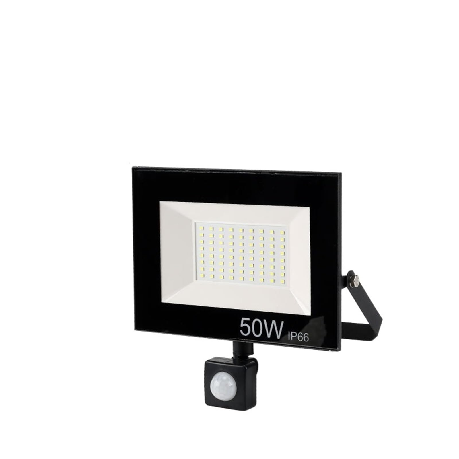 JOLIANE PIR Motion Sensor LED Flood Light 50W Outdoor Floodlight Waterproof Led Spotlight for Garden Wall Street Light(2700-3500K,Sensor 50W)
