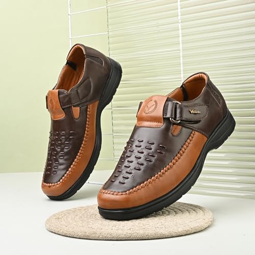 Image of Vellinto Royal Look Stylish Sandals For Men ll Casual Ethnic Sandals For Men ll Sandals For Men